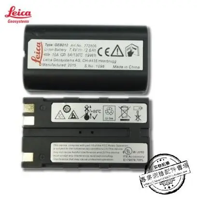 LEICA GS10, GS15, GEB211/GEB212, ручной gps зарядное устройство Gkl211 - Цвет: battery GEB212