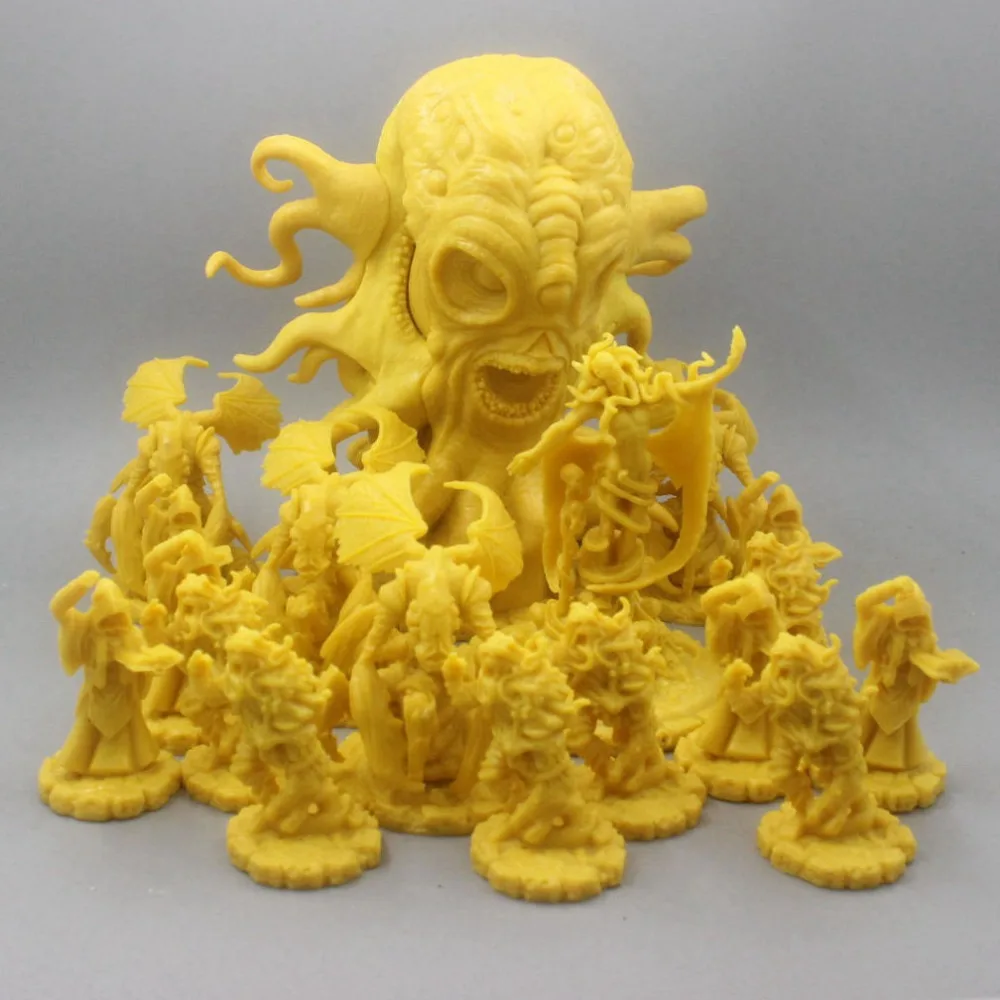 

Cthulhu Wars Game Miniatures Great Cthulhu Crawling Chaos Yellow Sign Black Goat