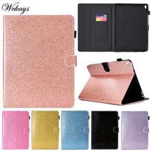 Wekays For IPad Pro 9.7 inch Glitter Bling Leather Flip Fundas Case For Coque Apple IPad Pro 9.7 inch 2016 Tablet Cover Cases