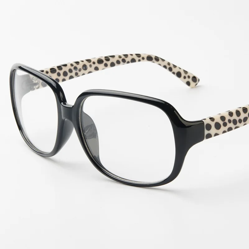 Oversized Googles Glasses Frame Unisex Classic Spectacles Leopard Young Female Myopia Optical Eyeglasses Oculos De Grau | Аксессуары для