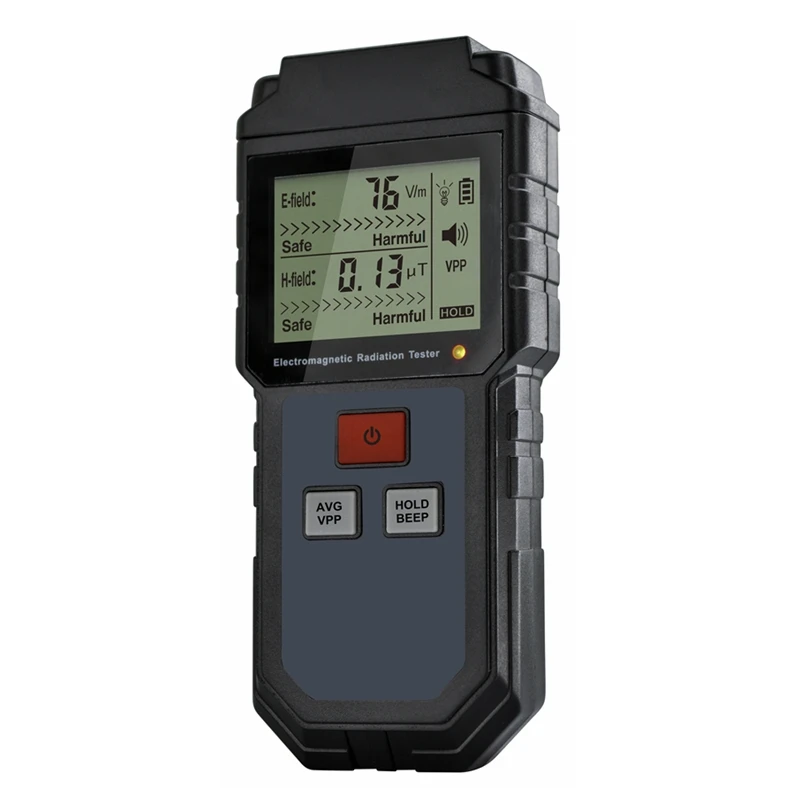 Electromagnetic Radiation Tester Portable Digital LCD Electric Magnetic Field EMF Meter Dosimeter Detector For Computer Phone radiation detector emf meter tester