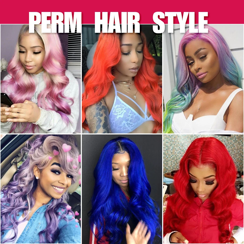 Perm hair style  -613bob2