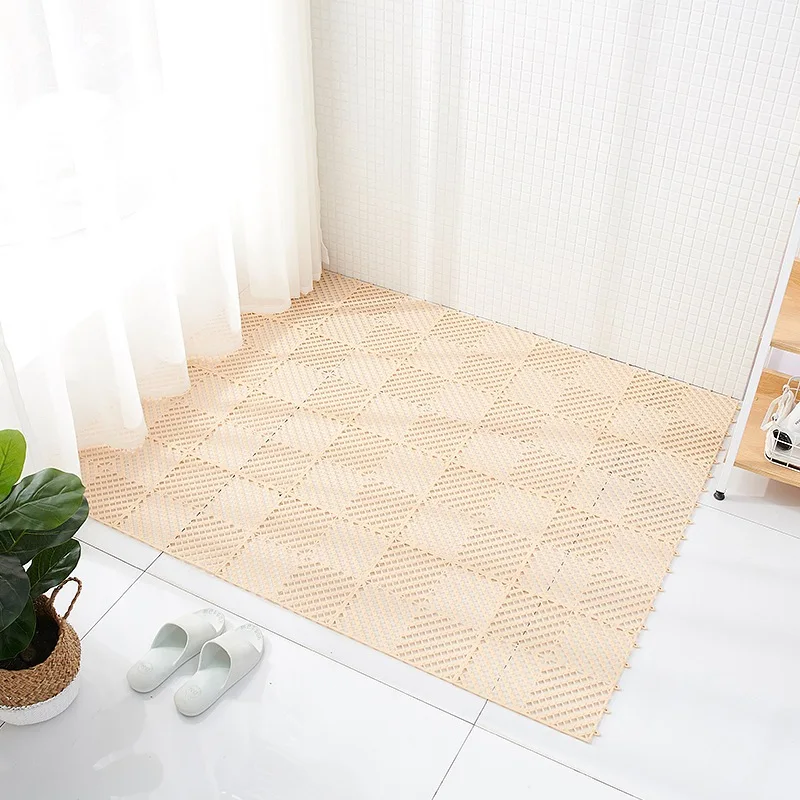 1pc Bath Non-slip Mats Bathroom Shower Anti Slip Carpet Coasters Storage Pads Kitchen Floor Non-slip Mats Home Hotel Decorations