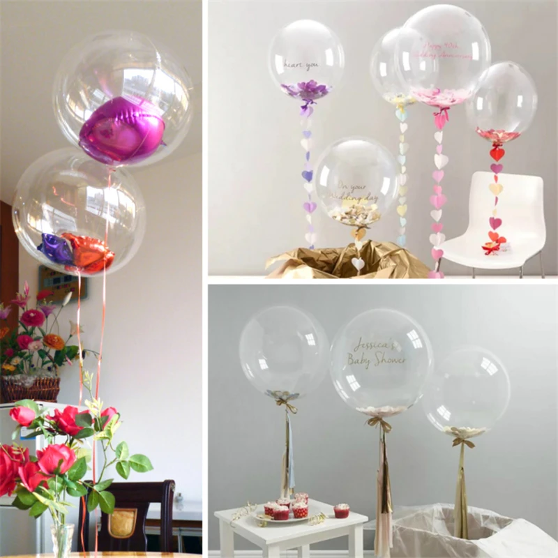 10 piezas fiesta unicornio Clear Transparent DIY helio Globos cumpleaños fiesta de bodas decoración suministros Bobo Ballon regalos 10 piezas fiesta unicornio Clear Transparent DIY helio Globos cumpleaños fiesta de bodas decoración suministros Bobo Ballon regalos