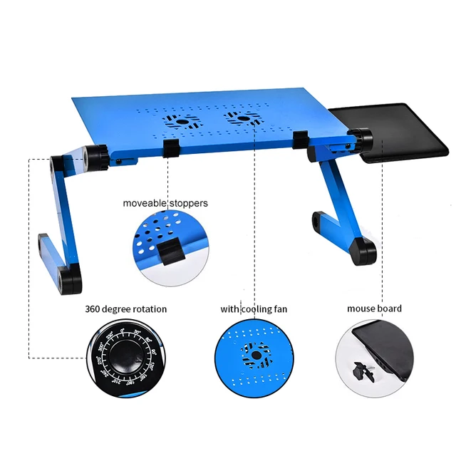 Best Price Ergonomic Computer Desks with Fan Rotation of 360 Degrees Adjustable Laptop Desk Folding Laptop Notebook Office PC Desk Table Best Price Ergonomic Computer Desks with Fan Rotation of 360 Degrees Adjustable Laptop Desk Folding Laptop Notebook Office PC Desk Table