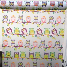 Длина 200 см цветная Сова декоративная пленка оконная фольга пленка витражная стеклянная наклейка статический Матированный с декорированием узором "Мороз" ограничивающий обзор извне пленка декор для ванной, дома