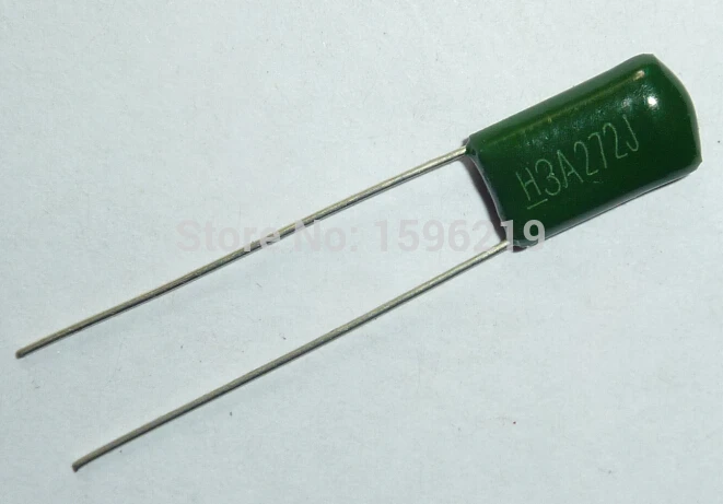 10 шт. Майларовый пленочный Конденсатор 1000 В 3A272J 2700pF 2.7nF 3A272 5% 1KV полиэфирный