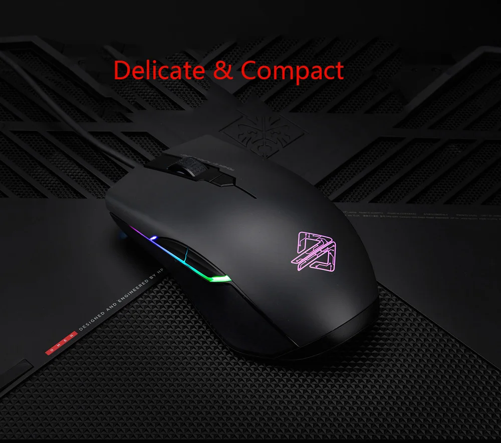 Ajazz AJ903 Gaming Mouse USB Wired Mouse 16000 DPI RGB Lighting Mice (2)
