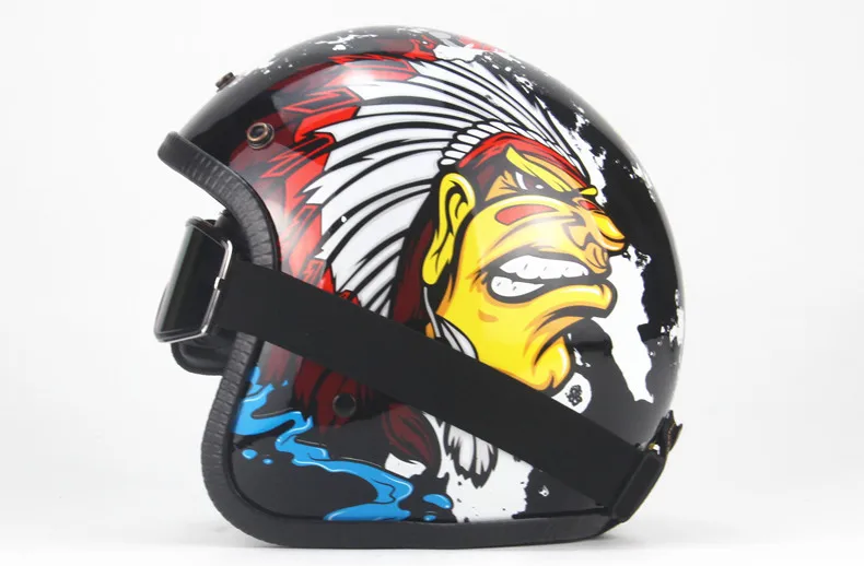 Горячая Распродажа, полушлем с открытым лицом, мотоциклетные шлемы, винтажные мотоциклетные шлемы, мотоциклетный шлем Casco