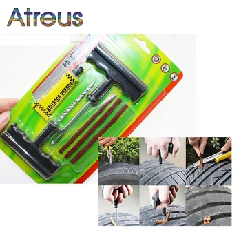 

Car Styling 1Set Professional Auto Car Tire Repair Tool Kit For Peugeot 307 407 Citroen C4 C5 Honda Civic Accord CRV Lada Vesta