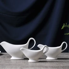 Классический керамический соусник для стейка из говядины, декоративные фарфоровые соусы, посуда и кухонные принадлежности, аксессуары для приготовления пищи, орнамент