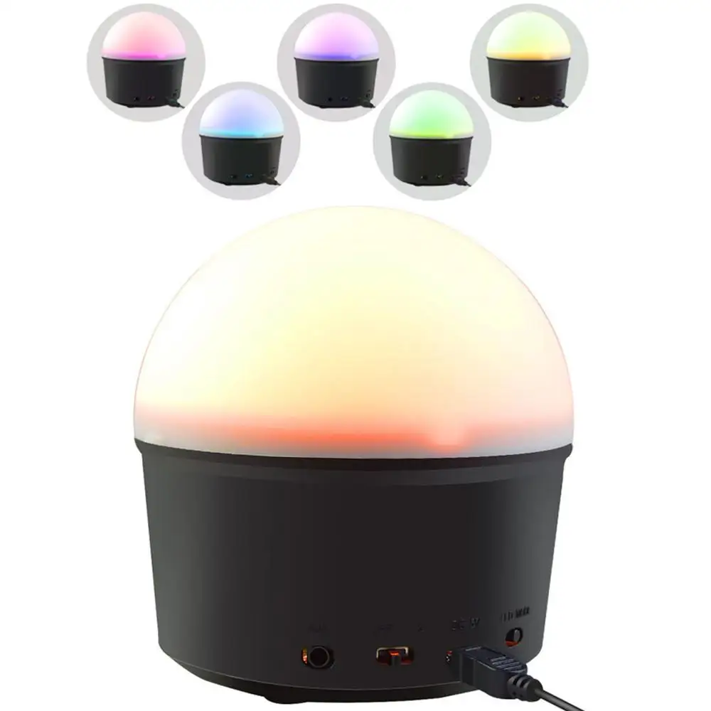 9 цветов RGB светодиодный диско DJ KTV сценический свет USB зарядка Bluetooth Музыка
