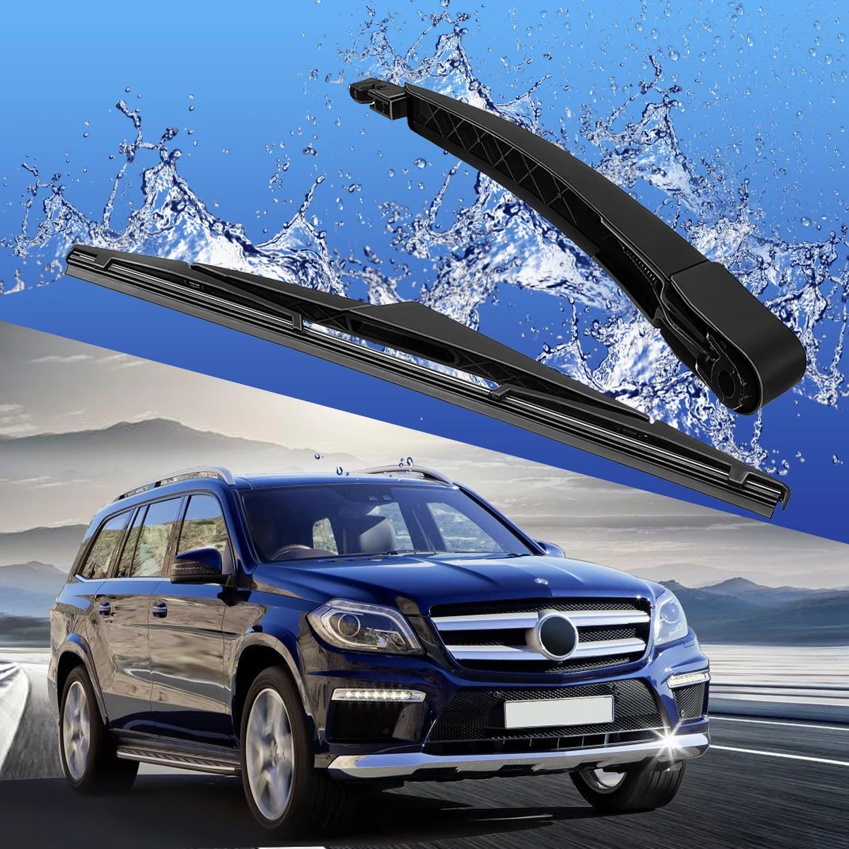 Car Rear Window Windscreen Wiper Arm With Blade For Mercedes for Benz GL-Class X164 X166 Car Rear Window Windscreen Wiper Arm With Blade For Mercedes for Benz GL-Class X164 X166