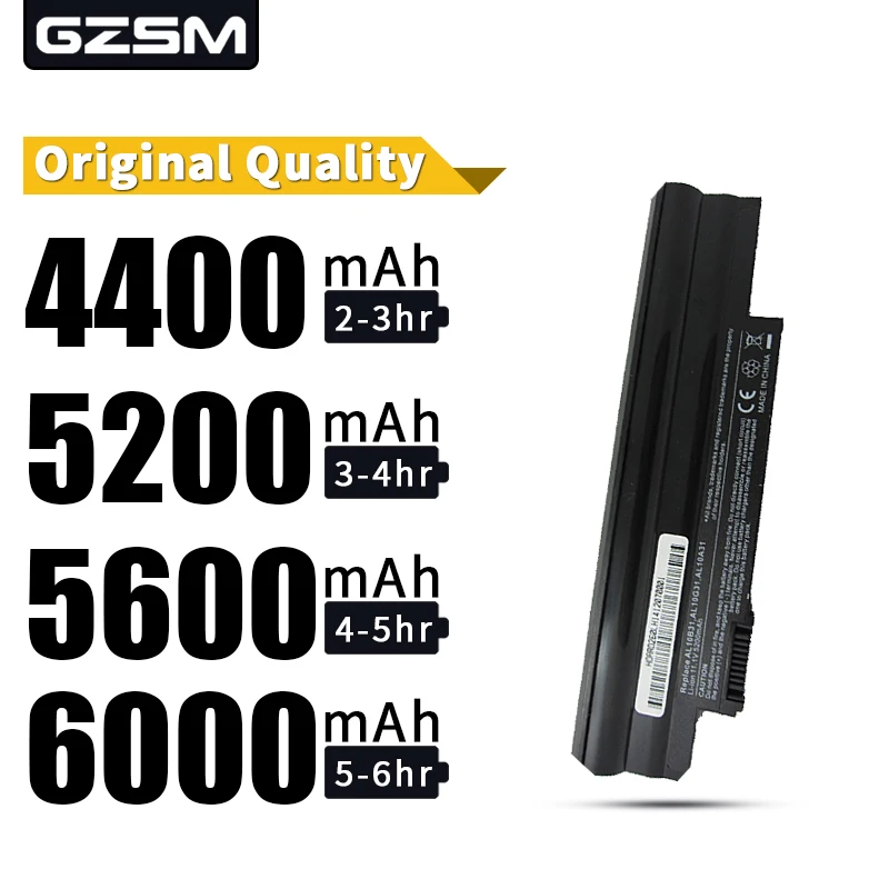 HSW 5200 мАч батарея для acer Aspire One 522 722 D255 D255E D257 D257E D260 D270 AOD255 AOD257 AOD260 E100 LT23 LT2304C|battery for