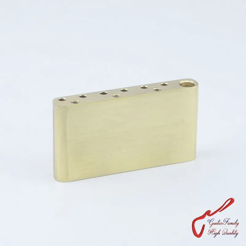 1 Piece GuitarFamily Hand-made Brass Block For Electric Guitar Tremolo System Bridge ( #1102 ) not fit 