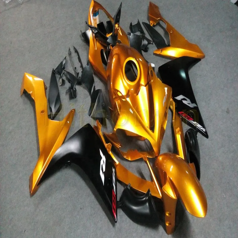 F На заказ ABS YZF R1 07-08 мотоцикл обтекатель для Yamaha YZF-R1 2007-2008 год литьевая форма серебристо-серый - Цвет: F