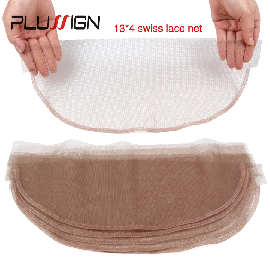 Special Size 5*5 13*6 Top Swiss Net For Lace Wig Base Cap Lace Frontal Closure Material 1Pcs/Lot Brown Color 360 Frontal Net Special Size 5*5 13*6 Top Swiss Net For Lace Wig Base Cap Lace Frontal Closure Material 1Pcs/Lot Brown Color 360 Frontal Net