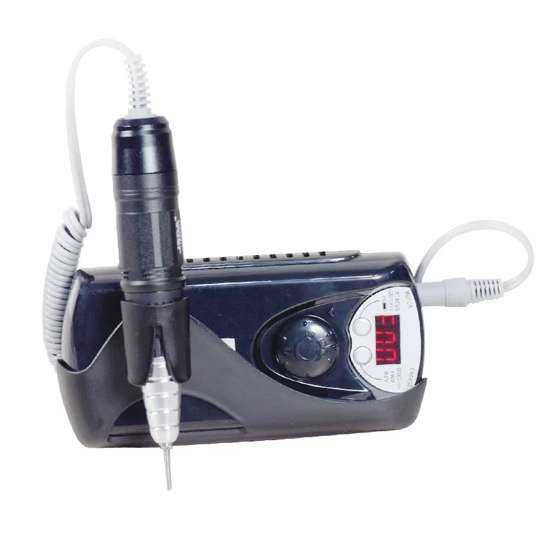 

30000 RPM Nail File Drill Machine JSDA Rechargeable Grinding Polishing Buffer and Smooth Nails Device Tool Set