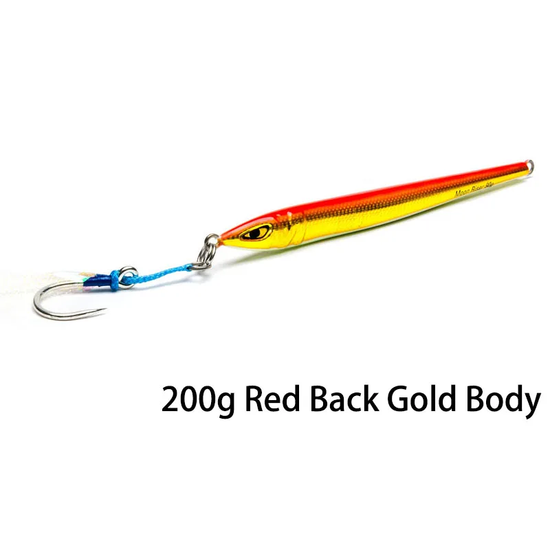 Mustad Moon Riser Jigs MJIG03 железная пластина приманка поддельные приманки сильная тяговая сила рыболовные Крючки рыболовные принадлежности PESCA 150 г 200 г 250 г - Цвет: As pictures show