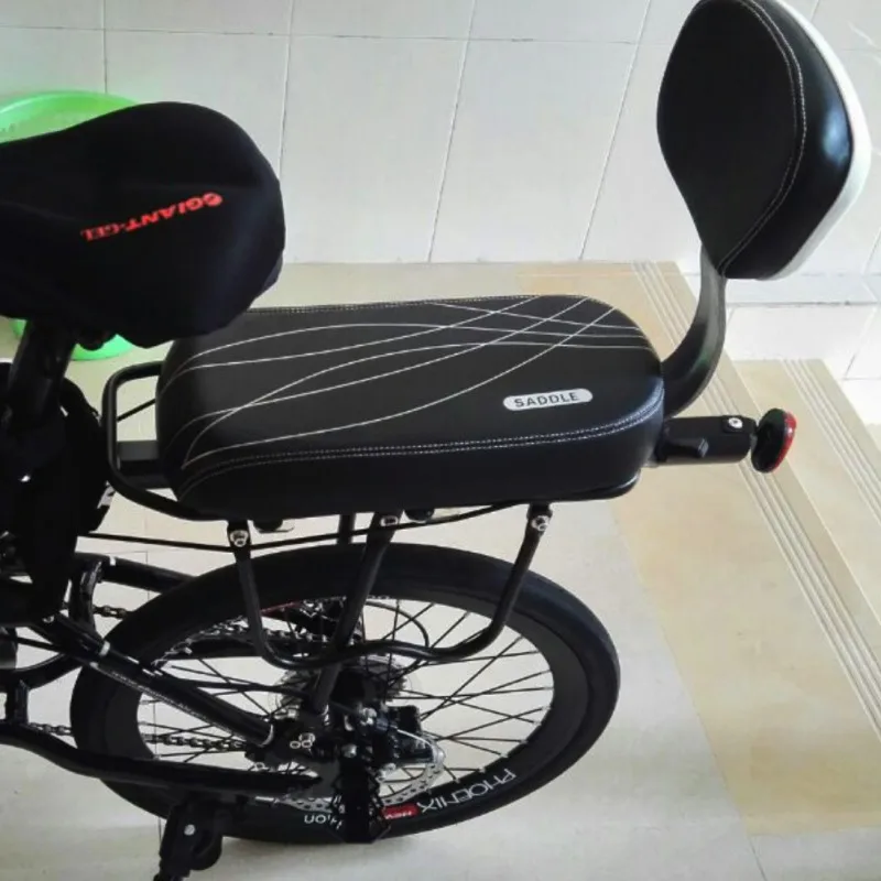 เด็กไฟฟ้า Childs จักรยานจักรยานเก้าอี้สำหรับจักรยานอานที่นั่งเด็กเดินทาง  MTB ไฟฟ้ามอเตอร์รถเบาะเก้าอี้ + เหยียบ|bicycle flasher|chair barbicycle  inner - AliExpress