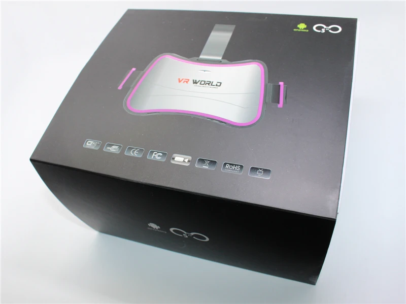 Glavey Все-в-одном Wifi VR BOX четырехъядерный 3D PC очки Виртуальная реальность 1080P HD головная гарнитура Wifi/Bluetooth 1 Гб+ 8 Гб