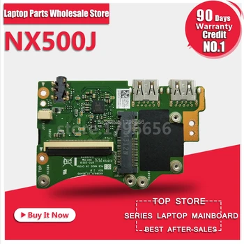 

Audio USB IO Board Original For ASUS NX500J NX500 NX500JK Laptop Interface Board Sound Card Reader Board Tested Well