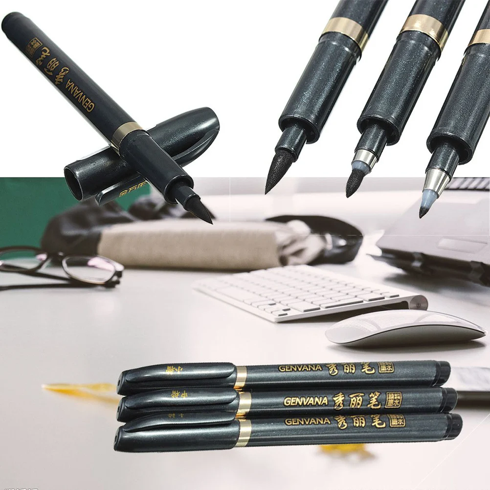 1 шт. маркер скетч для рисования многоразовый пигмент кисть чернил и тонкая точка