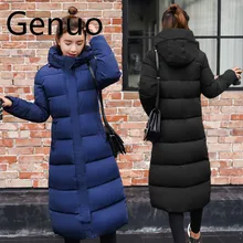 Plus size 3XL Down jackets 2019 Fashion Women Winter Coat Long Slim Thicken Warm Jacket Down Cotton Padded Jacket Outwear Parkas цена Plus size 3XL Down jackets 2019 Fashion Women Winter Coat Long Slim Thicken Warm Jacket Down Cotton Padded Jacket Outwear Parkas цены онлайн