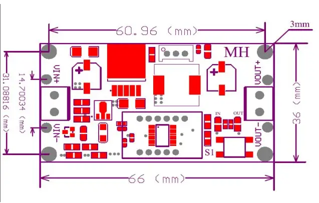 LM2596 LM2596S силовой модуль+ светодиодный вольтметр DC-DC Регулируемый понижающий модуль питания с цифровым дисплеем