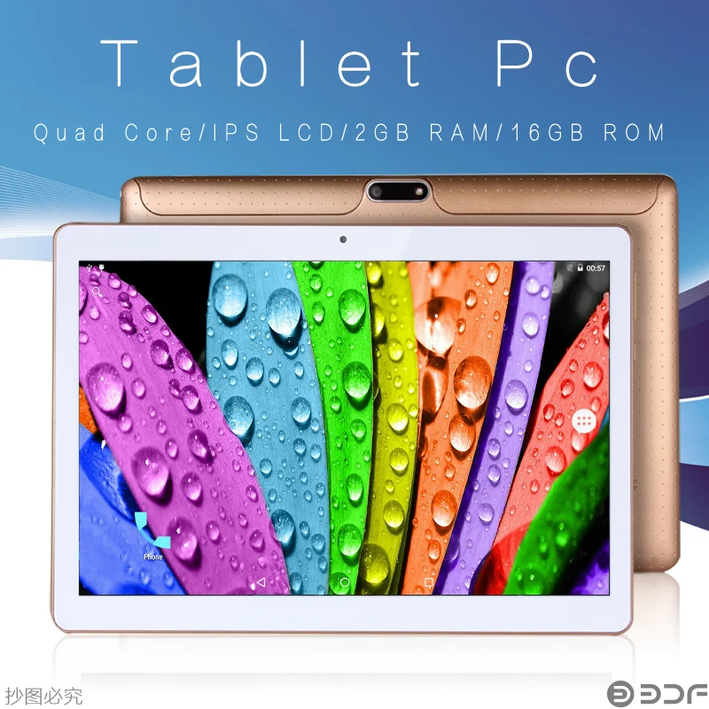  10 inch Original 3G Phone Call Android 5.1 Quad Core Android  IPS Tablet WiFi 2G+16G 7 8 9 10 android tablet 2GB 16GB 