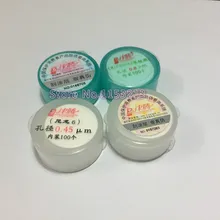 Microporous Filter Membranes NYLON 25mm 0.45um/0.22um Micro PES Membrane Filter 100pcs/pk JIN TENG BRAND Microporous Filter Membranes NYLON 25mm 0.45um/0.22um Micro PES Membrane Filter 100pcs/pk JIN TENG BRAND