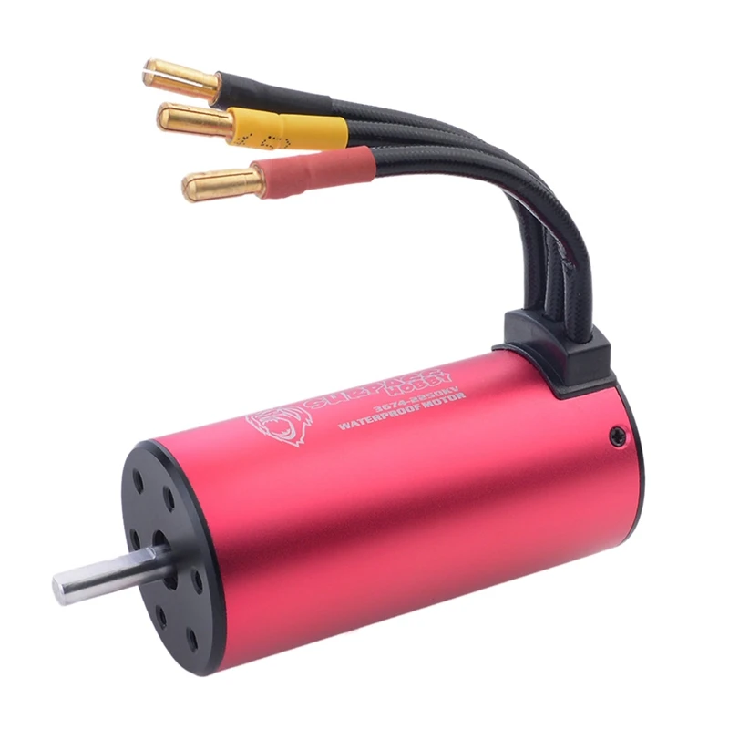 

Surpass Hobby 3674 Kk Series 2-4S Brushless Waterproof Motor For 1 / 8, 1 / 10 Rc Car