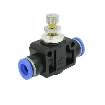 

8mm to 8mm Push In Quick Connector Air Pneumatic Speed Controller