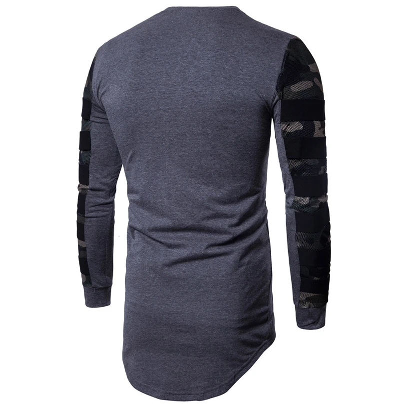 Мужской пуловер с длинным рукавом разноцветным принтом Vetement camisetas hombre свитер топ