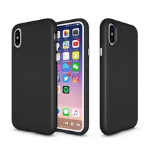 2018 новый TPU + PC противоударный Нескользящие силиконовый чехол для iPhone X
