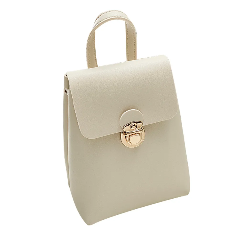 

Shoulder oblique bag fashion ladies new ladies solid color leather handbag shoulder slung wallet variety optional A1