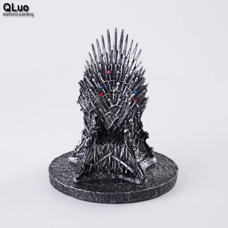 

Game of Thrones Iron Throne Wakanda Collection figure Home Decoration statues Creative Game Model Phone Holder Kids Gift