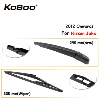 

KOSOO Auto Rear Car Wiper Blade For Nissan Juke,305mm 2012 Onwards Rear Window Windshield Wiper Blades Arm,Car Accessories
