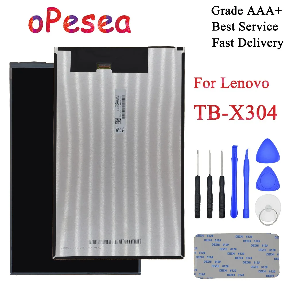 

oPesea 10.1'' For Lenovo Tab 4 TB-X304L TB-X304F TB-X304N TB-X304 New LCD Display Screen Panel Matrix Module Replacement Parts