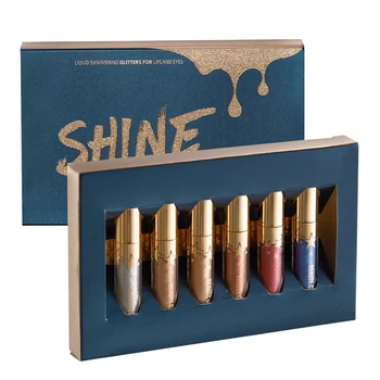 

Beauty Glazed 6mini 6 pcs colors Birthday Edition Matte limited edition jeffrey makeup matte Lipstick lipgloss lip gloss lip kit