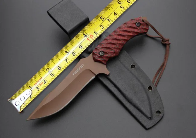 

Italy FOX Hunting Fixed Knives,5Cr13 Blade G10 Handle Tactical Knife,Camping Knife.