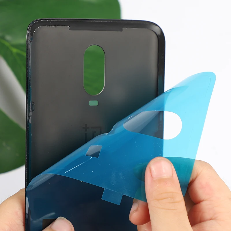 Задняя крышка Oneplus6T для Oneplus 6T One Plus корпус стеклянный Аккумулятор Дверь смартфона