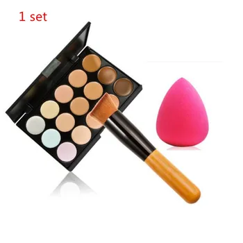 

15colors Brand Primer Makeup Foundation Face Concealer Palette Base Color Correcting Face Contour Concealer Pallete Makeup Sets