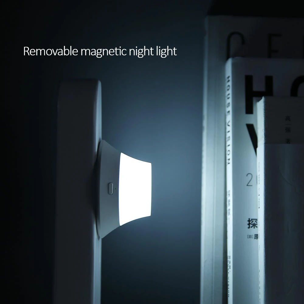 Xiaomi Йи светильник Беспроводной Зарядное устройство с светодиодный ночной Светильник магнитное притяжение Быстрая зарядка для iphone samsung huawei Xiaomi H30