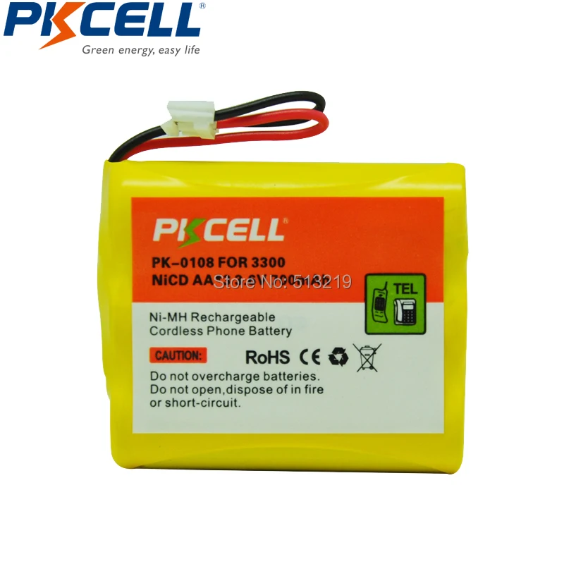 Cordless Phone Battery Replacement NiCd AA 700mAh 3.6V for ATT AT&T