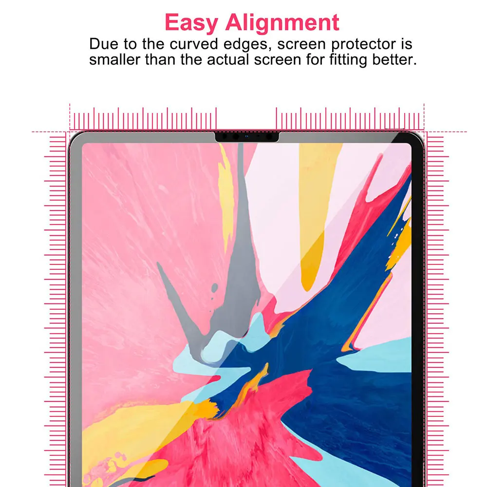 Ascromy For 2018 iPad Pro 11 Inch Screen Protector Tempered Glass Protection For 2017 iPad Pro 10.5 9.7 Air 1 2 3 4 verre tremp (5)