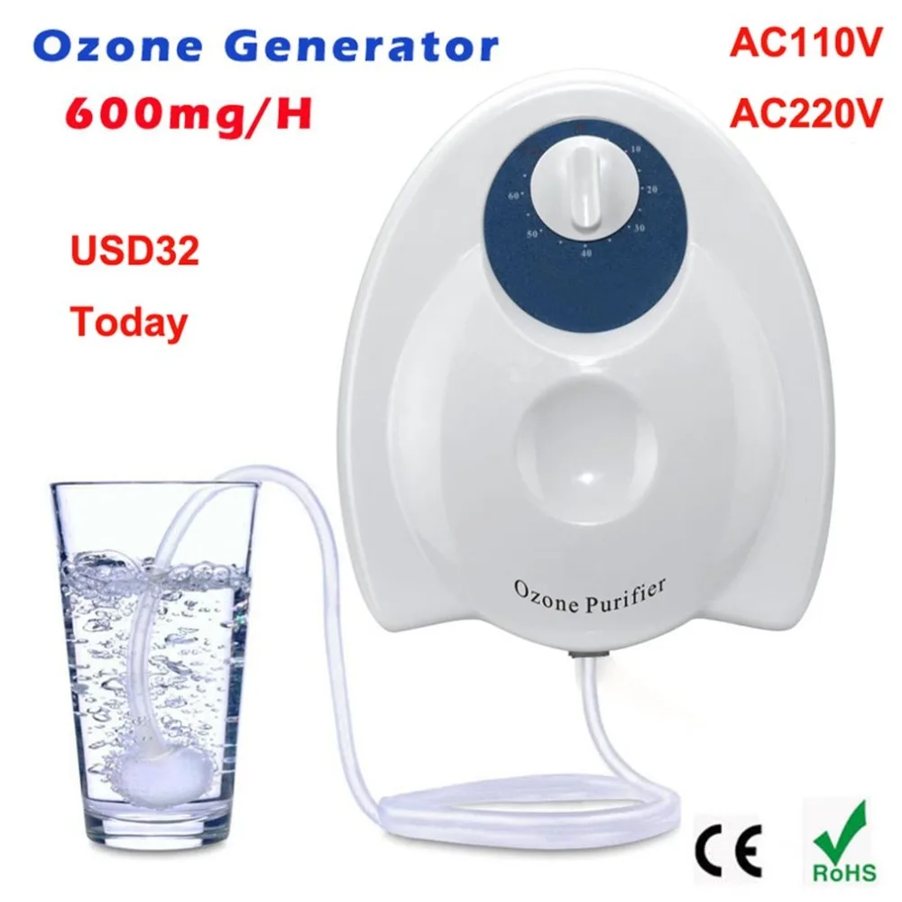 

Ozone Purifier Ozone Generator Water Fruit Vegetables Food Sterilizer Air Purifier Water Ozonizers Food Preparations