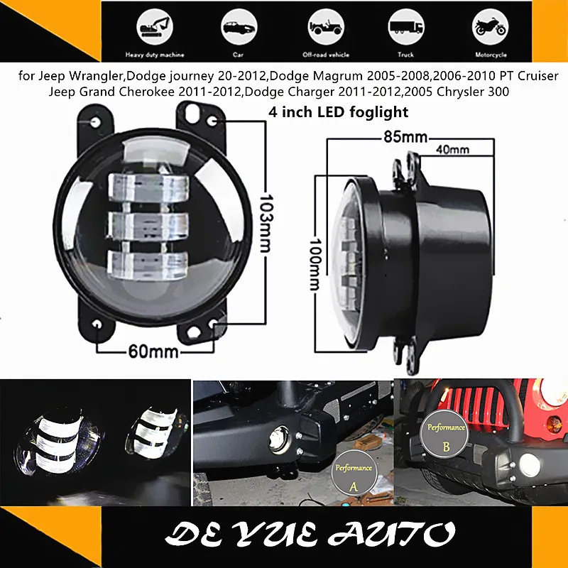 DHL UPS бесплатная доставка для Jeep wrangler JK LJ TJ Dodge Charger 2011-2012 2005 Chrysler 300 светодиодные