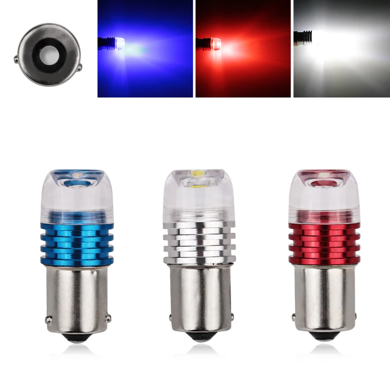 3 Вт COB 1156PY 7507 PY21W BAU15S Автомобильный светодиодный вогнутый взрывозащищенный