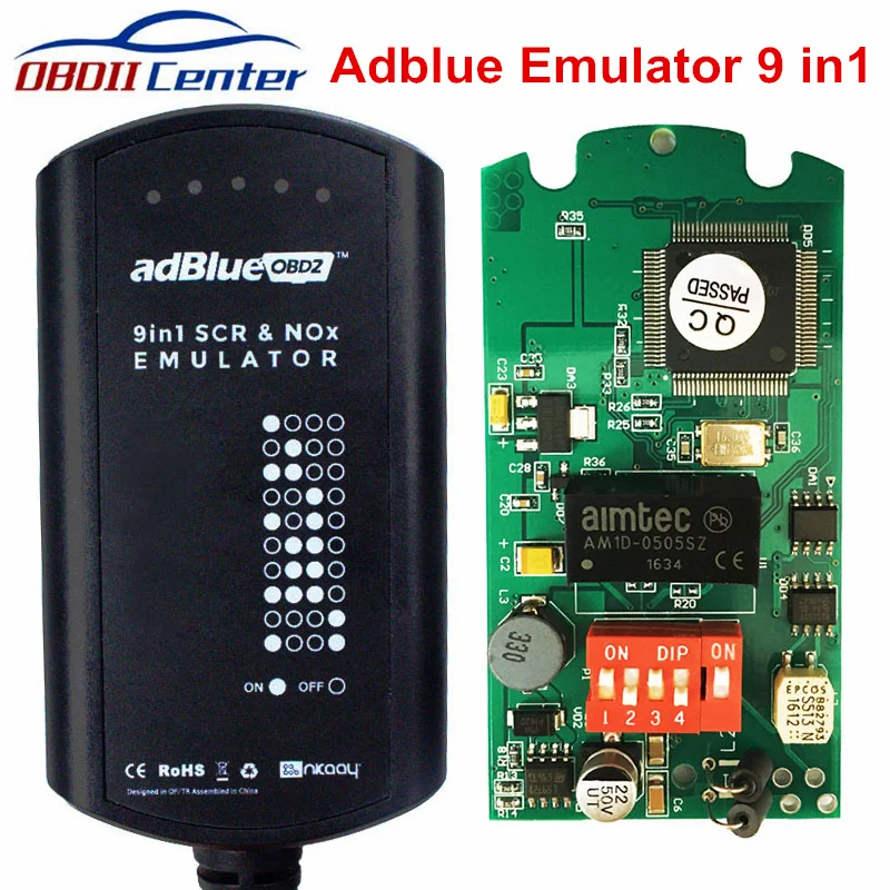 

Newly Adblue Emulator 9 in 1 Truck Diagnostic Scanner For Euro 4 5 6 For MB/MAN/Scania/Volvo/Renault/DAF/Ford/Iveco/Cummins